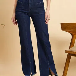 Mast & Harbour Women Flared High-Rise Jeans-picture-16