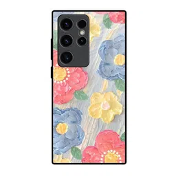QRIOH Floral Printed Samsung Galaxy S23 Ultra 5G Back Case Mobile Accessories-picture-33