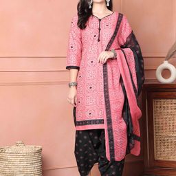 KALINI Women Floral Printed Regular Kurta with Salwar & With Dupatta-19