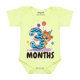 Arvesa 3 Month Baby Printed Bodysuit-image-45