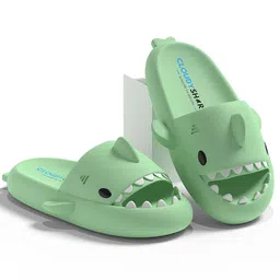 CLOUDYSHARKS Men Rubber Sliders-picture-32