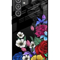 QRIOH Floral Printed Samsung Galaxy A36 5G Back Case Mobile Accessories-50