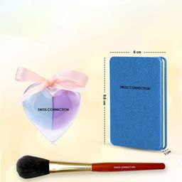 Swiss Connection Set Of 3 Makeup Mirror, Blender & Face Brush image 4