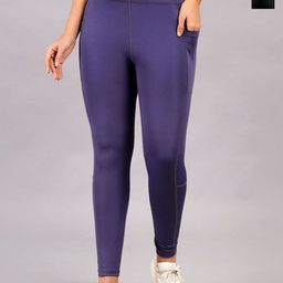 NEVER LOSE Pack Of 2 High-Rise Ankle-Length Tights-picture-21