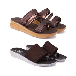 BERSACHE Women Open Toe Flats-image-37