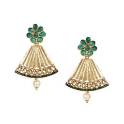 Anouk Triangular Jhumkas Earrings image 3