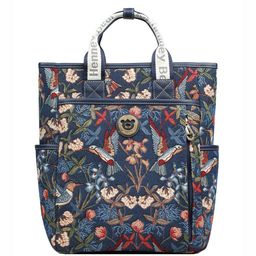 Henney Bear Women Textured Fabric Backpack-image-9
