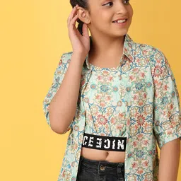 V-Mart Floral Print Crop Top-picture-10
