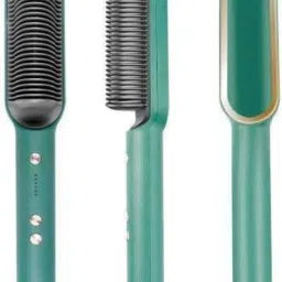 jenny international Hair Straightening Iron Built with Comb Hair Straightener machine Hair Curler Personal Care Appliance Combo-image-34