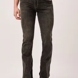 mode de base Men Slim Fit Low-Rise Heavy Fade Stretchable Jeans-image-81
