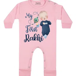 Arvesa My First Rakhi Printed Bodysuit-picture-21