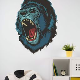 LANSTICK Angry Face King Kong Wall Sticker-image-56