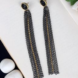 KPOP Gold-Plated Contemporary Drop Earrings-image-48