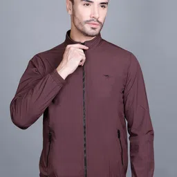 Rare Times Mock Collar Lightweight Puffer Jacket-image-83