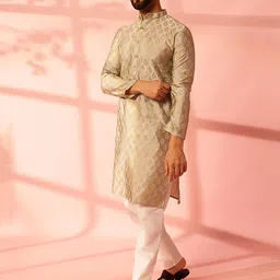 Anouk Men Regular Kurta with Pyjamas image 4