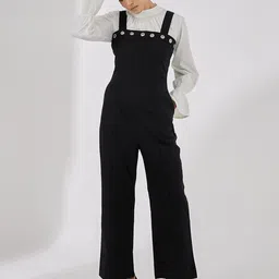 Aamili Women Sleeveless Cotton Basic Jumpsuit-picture-37