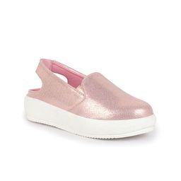 FAUSTO Women Solid Height Enhancer Slip-On Sneakers-32