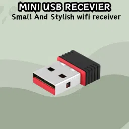 FRONY (Wi-Fi Receiver) with Multi-Device Connectivity For All Pc System and LaptopB8 USB Adapter-25