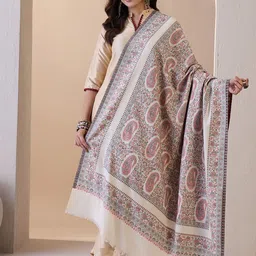 HK colours of fashion Women Ethnic Motifs Woven Design Shawl-picture-29