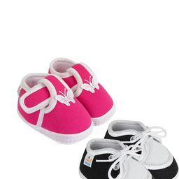 NESKA MODA Pink Cotton Booties-53