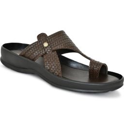 Bizazo Men Brown Flip Flops-image-43
