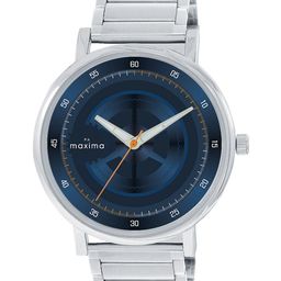 maxima Men Dial & Stainless Steel Straps Analogue Watch O-68593CMGI-30