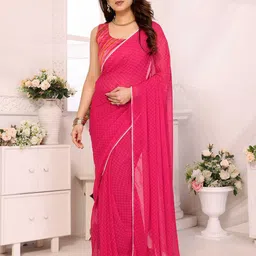 Mitera Poly Georgette Ready to Wear Saree-image-97