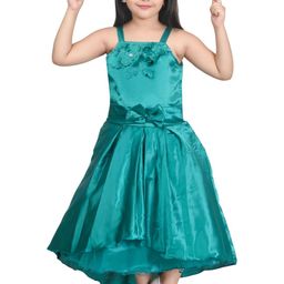 Zenat Blue Silk Dresses-54
