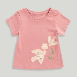 mothercare Girls Floral Printed T-shirt-image-77