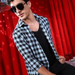 Campus Sutra Men Classic Checked Casual Shirt-picture-33