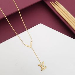 JKL Jewelry Women Gold-Plated Western Necklace-44