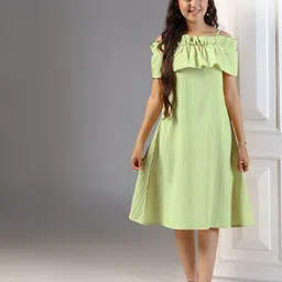 OMPAX A-Line Midi Dress-37