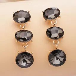 Bohey by KARATCART Contemporary Drop Earrings-47