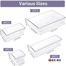 TEX-RO Transparent Multi-Utility Organisers image 3
