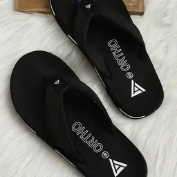 OZZOH Men Printed Thong Flip-Flops-33