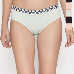 Kalyani Berry Pack Of 6 Low Waist Printed Hipster Brief Berry_S_RS_RS_BLK_BLK_SGR_SGR_P6-image-77