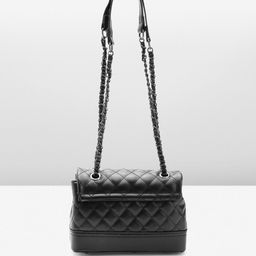 French Connection Structured Shoulder Bag with Quilted image 4