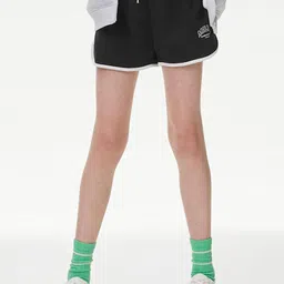 Marks & Spencer Girls Regular Fit Mid-Rise Shorts-image-20