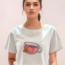 Zink London Women Printed T-shirt-image-66