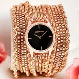 JOKER & WITCH Women Dial & Wrap Around Straps Analogue Watch AMWW1043-10