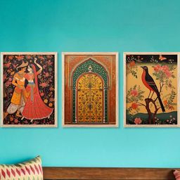 Traditional Wall Art With Frame Home Decor Wall Painting For Living Room Office Bedroom-image-78