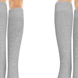 MUKHAKSH Unisex Grey Socks-16