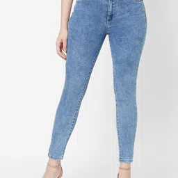 Kraus Jeans Women Super Super Skinny Fit High-Rise Light Fade Jeans-picture-40