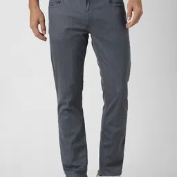 V Dot Men Slim Fit Mid-Rise Wash Jeans-image-1