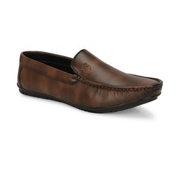 FUNNY FIRE Men Brown Casual Loafers-image-85