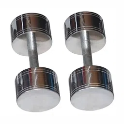 HackerX Set Of 2 Fixed Weight Dumbbell - 6Kg Each image 1