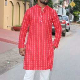 Pushpraj fashion Ethnic Motifs Printed Kurta-picture-18