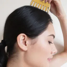 Vintageware Set Of 2 Kansa Comb With Gua Sha image 5