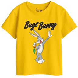 BonOrganik Girls Printed Applique T-shirt-picture-2
