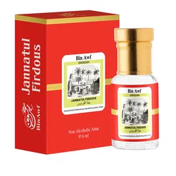 BinAwf Jannatul Firdous Long Lasting  Attar - 6 ml image 1